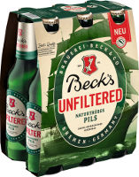 Becks Pils Unfiltered Sixpack 6er